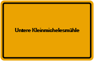 Grundbuchauszug Untere Kleinmichelesmühle